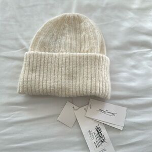NWT American Vintage cream beanie